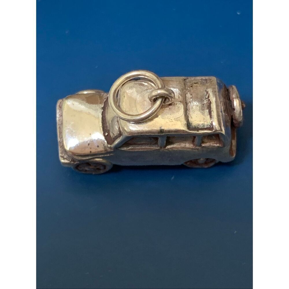 .925 Truck Sterling Silver Jewelry Charm #vintage #utility vehicle #travel